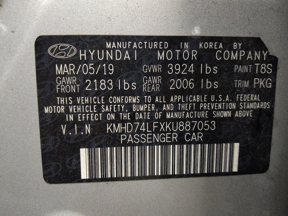 2019 Hyundai Elantra in Tampa, FL 33612 - 18083819 33