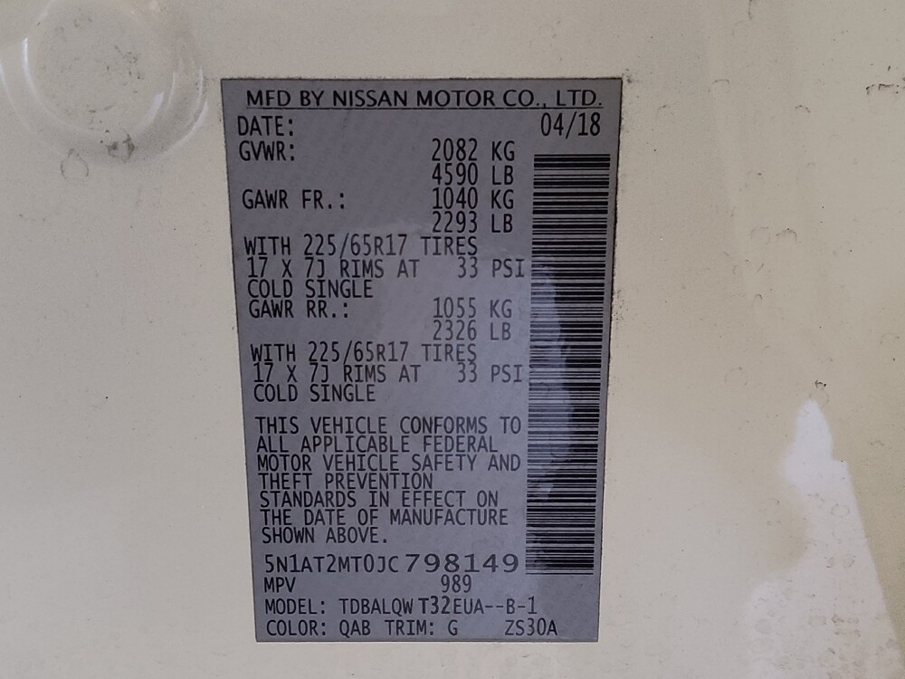 2018 Nissan Rogue in Charleston, SC 29414 - 18083833 33