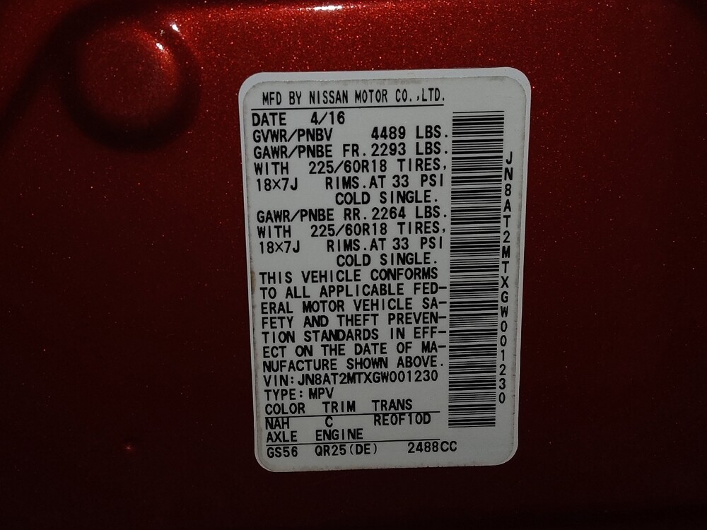 2016 Nissan Rogue in Pensacola, FL 32505 - 18083872 33