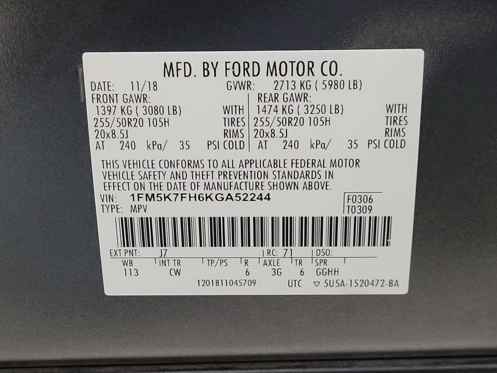 2019 Ford Explorer in Albuquerque, NM 87123 - 18083964 33