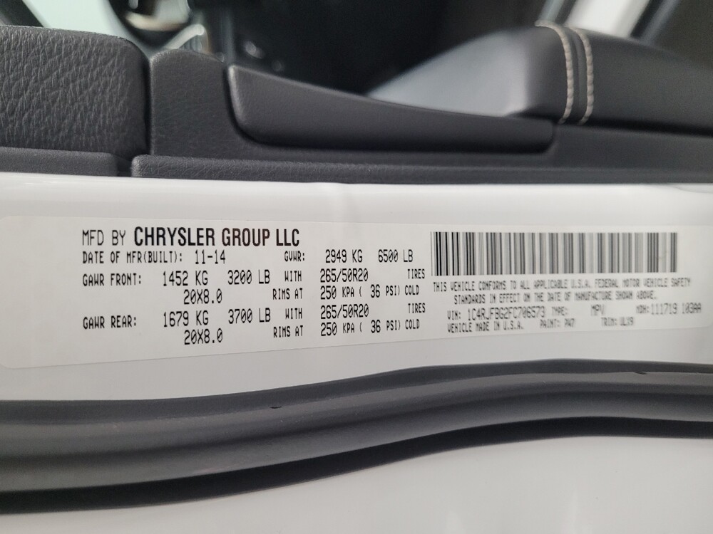 2015 Jeep Grand Cherokee in Las Vegas, NV 89104 - 18083980 33