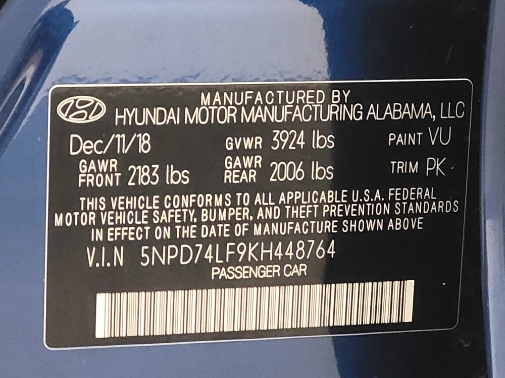 2019 Hyundai Elantra in Madison, TN 37115 - 18084022 33