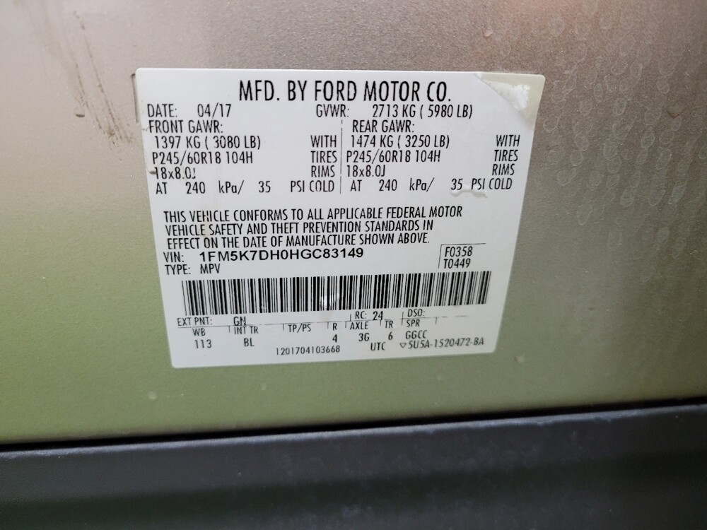 2017 Ford Explorer in Maple Heights, OH 44137 - 18084036 33