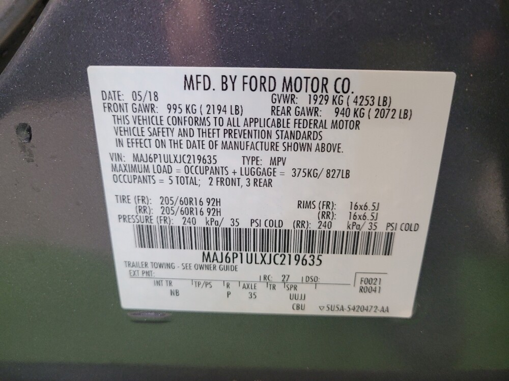2018 Ford EcoSport in Toledo, OH 43617 - 18084046 33