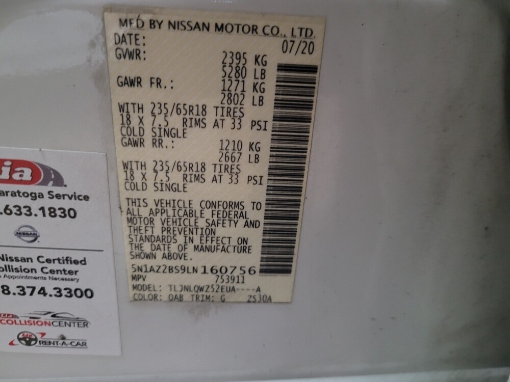 2020 Nissan Murano in Allentown, PA 18103 - 18084066 33