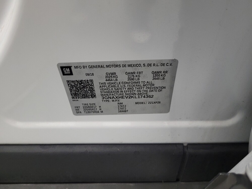 2019 Chevrolet Equinox in Reno, NV 89502 - 18084089 33