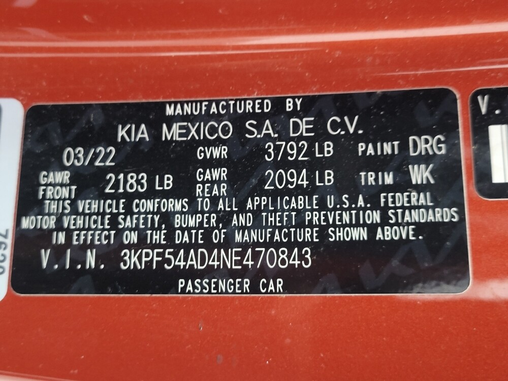 2022 Kia Forte in Madison, TN 37115 - 18084099 33