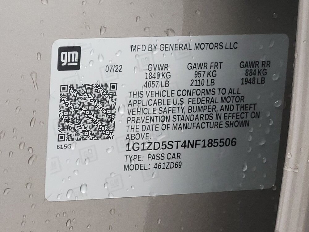 2022 Chevrolet Malibu in Antioch, TN 37013 - 18084108 33