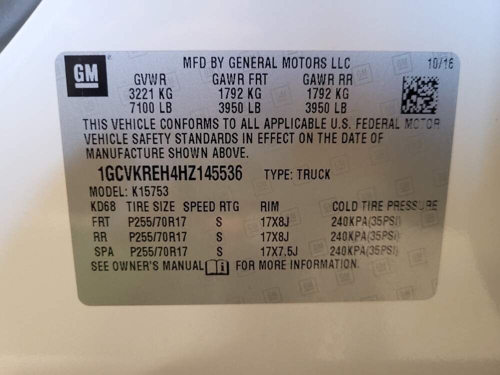 2017 Chevrolet Silverado 1500 in West Palm Beach, FL 33409 - 18084118 33