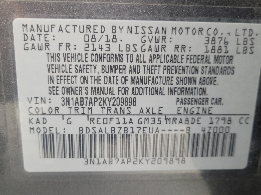 2019 Nissan Sentra in Antioch, TN 37013 - 18084130 33