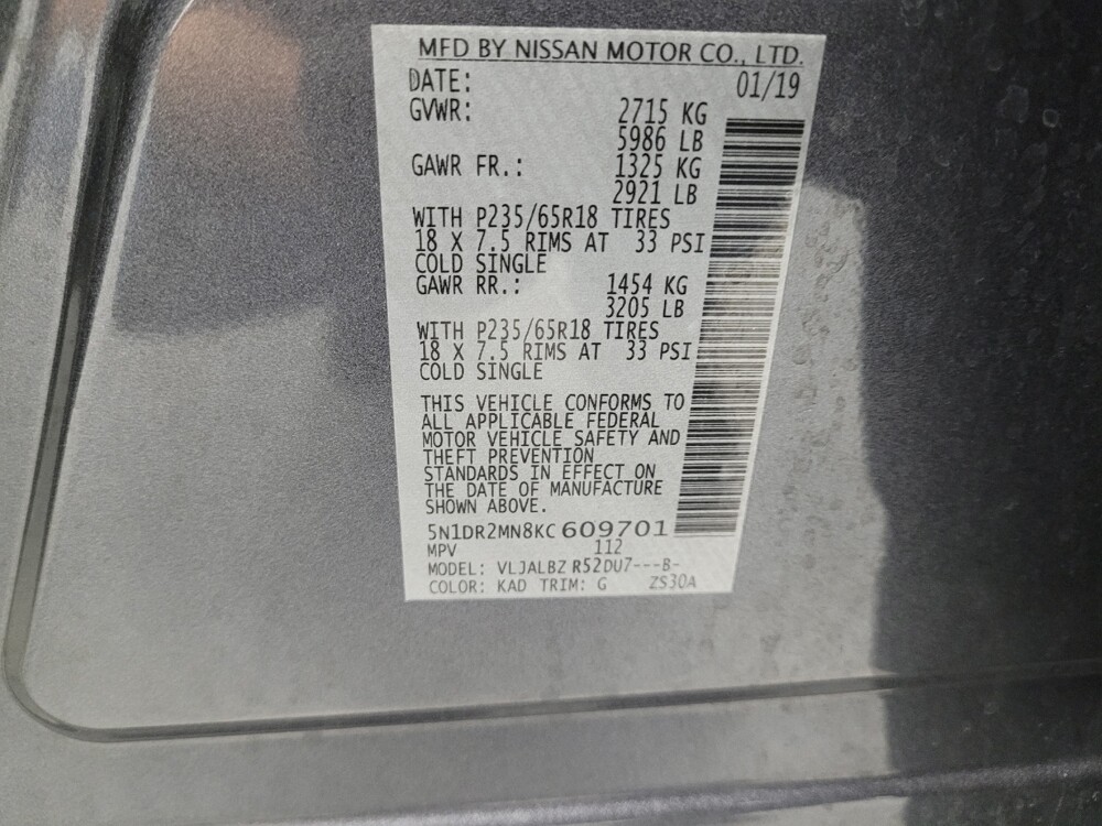 2019 Nissan Pathfinder in Reno, NV 89502 - 18084140 33