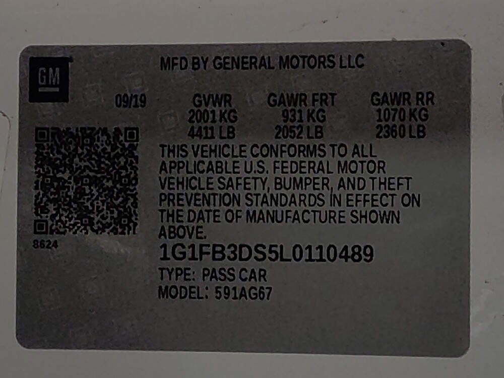 2020 Chevrolet Camaro in Miami, FL 33157 - 18084143 33