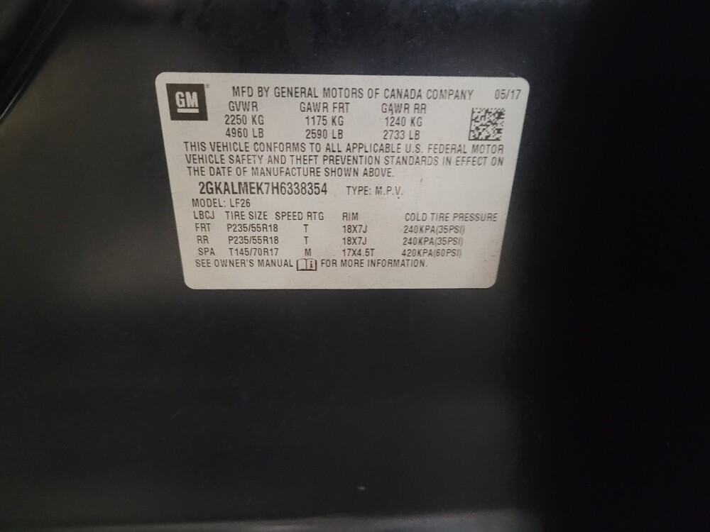 2017 GMC Terrain in Temple, TX 76502 - 18084150 33