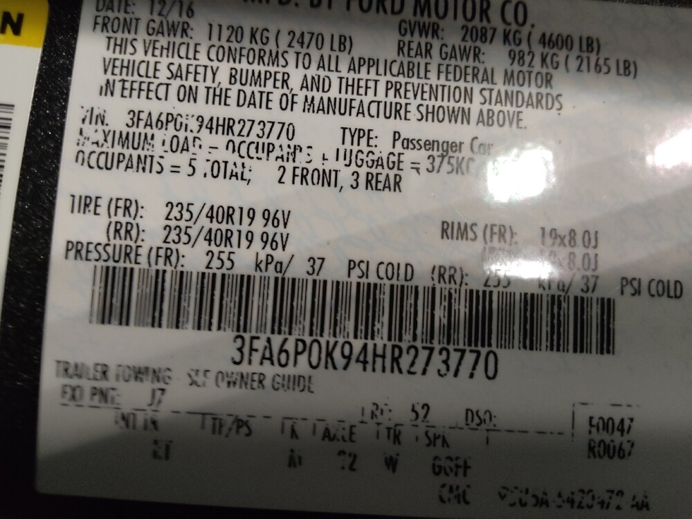 2017 Ford Fusion in Round Rock, TX 78664 - 18084162 33