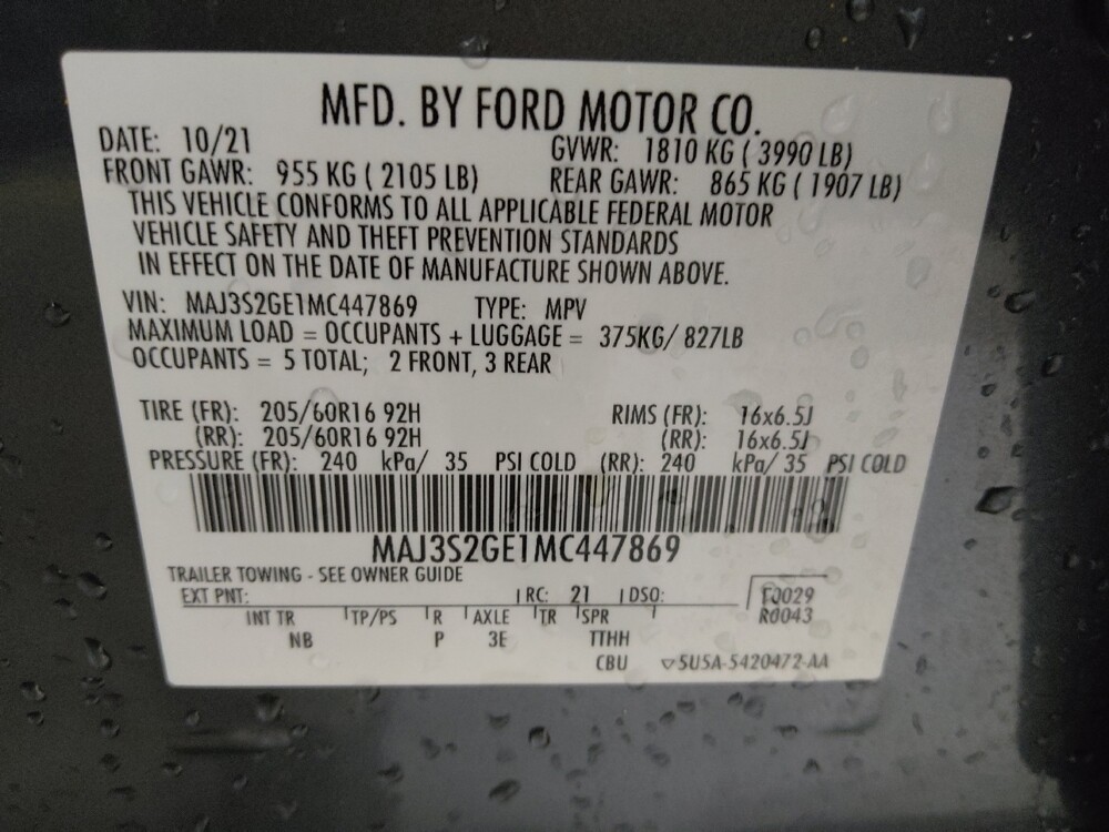 2021 Ford EcoSport in Wilmington, NC 28405 - 18084222 33