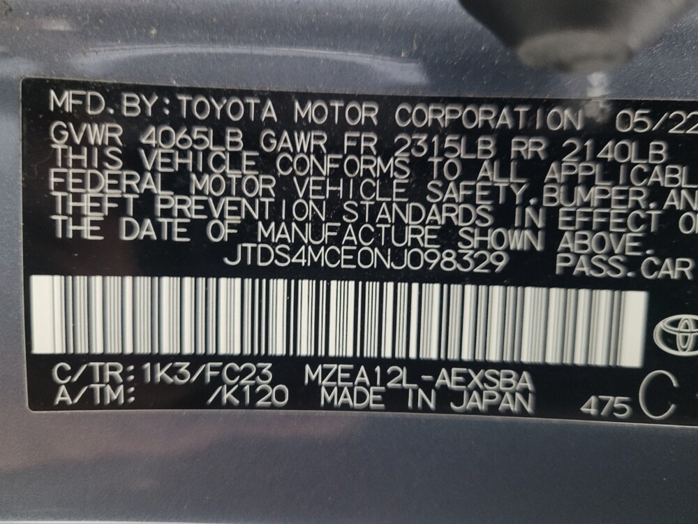 2022 Toyota Corolla in Antioch, TN 37013 - 18084265 33