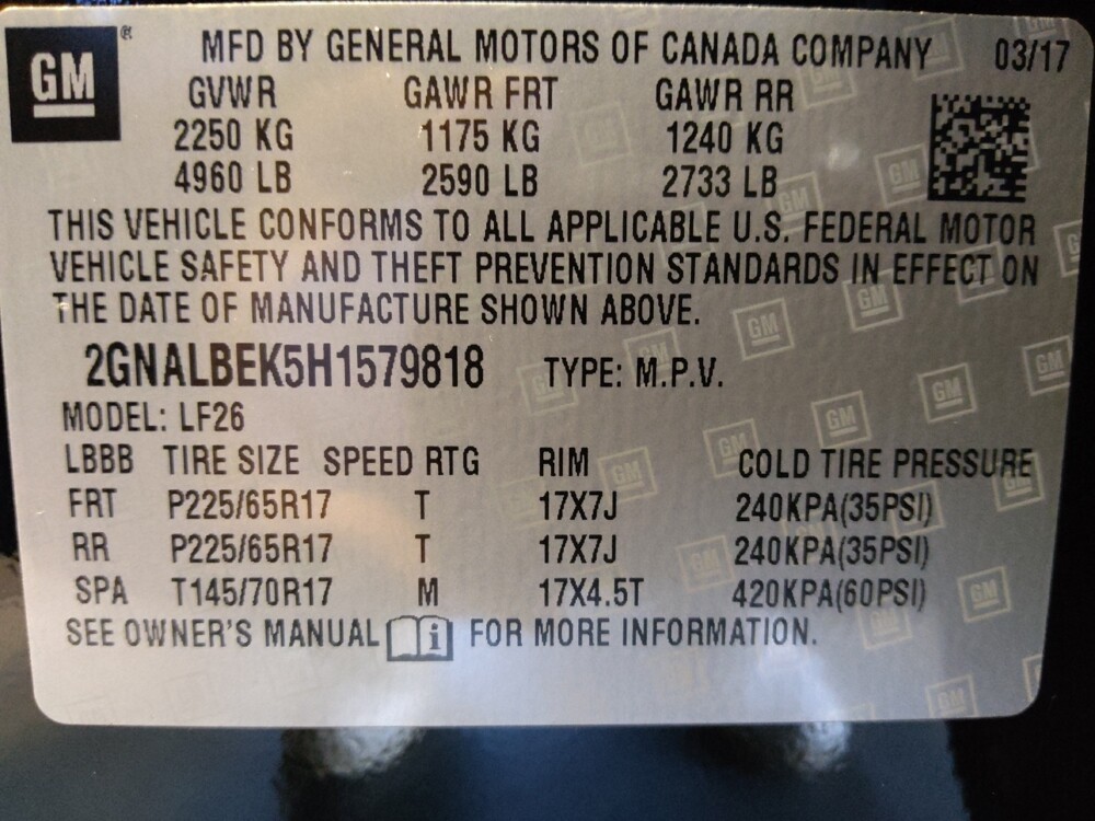 2017 Chevrolet Equinox in Glendale, AZ 85301 - 18084275 33