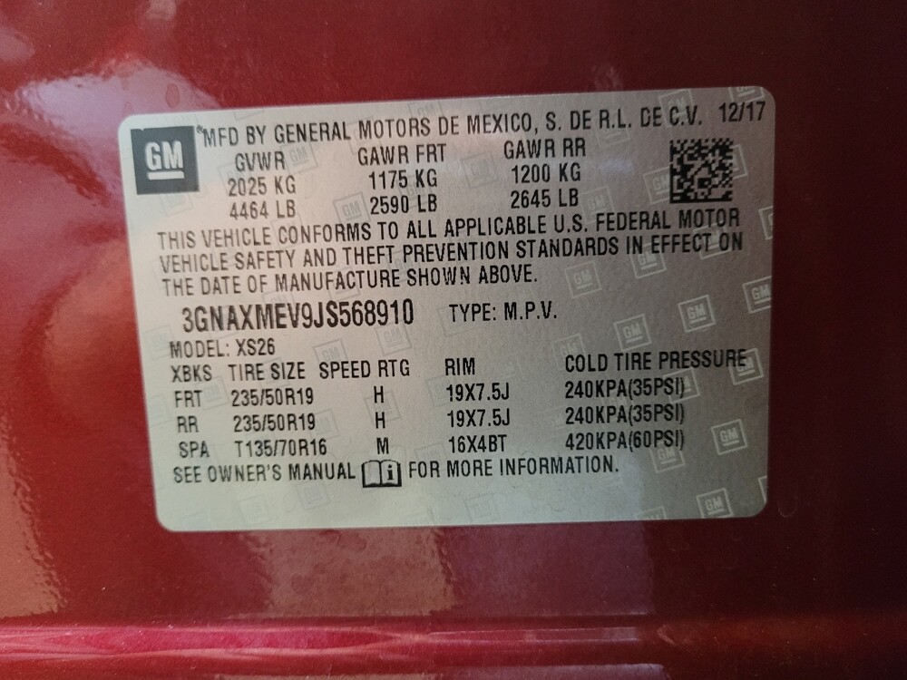 2018 Chevrolet Equinox in Downey, CA 90241 - 18084321 33