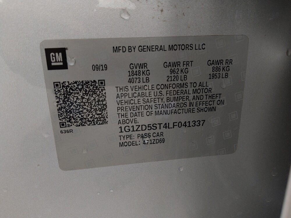 2020 Chevrolet Malibu in Duluth, GA 30096 - 18084327 33