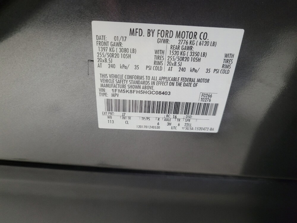 2017 Ford Explorer in Stone Mountain, GA 30083 - 18084333 33