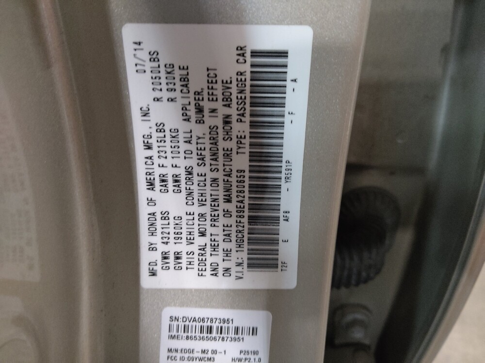 2014 Honda Accord in Arlington, TX 76011 - 18084336 33