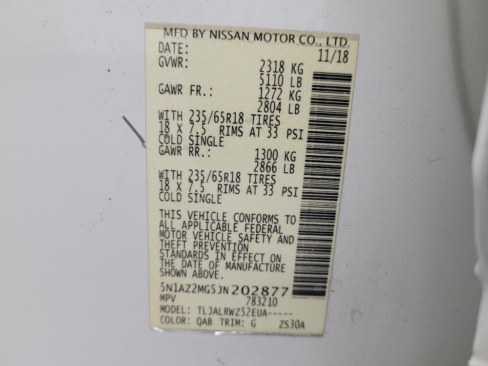 2018 Nissan Murano in Reno, NV 89502 - 18084350 33