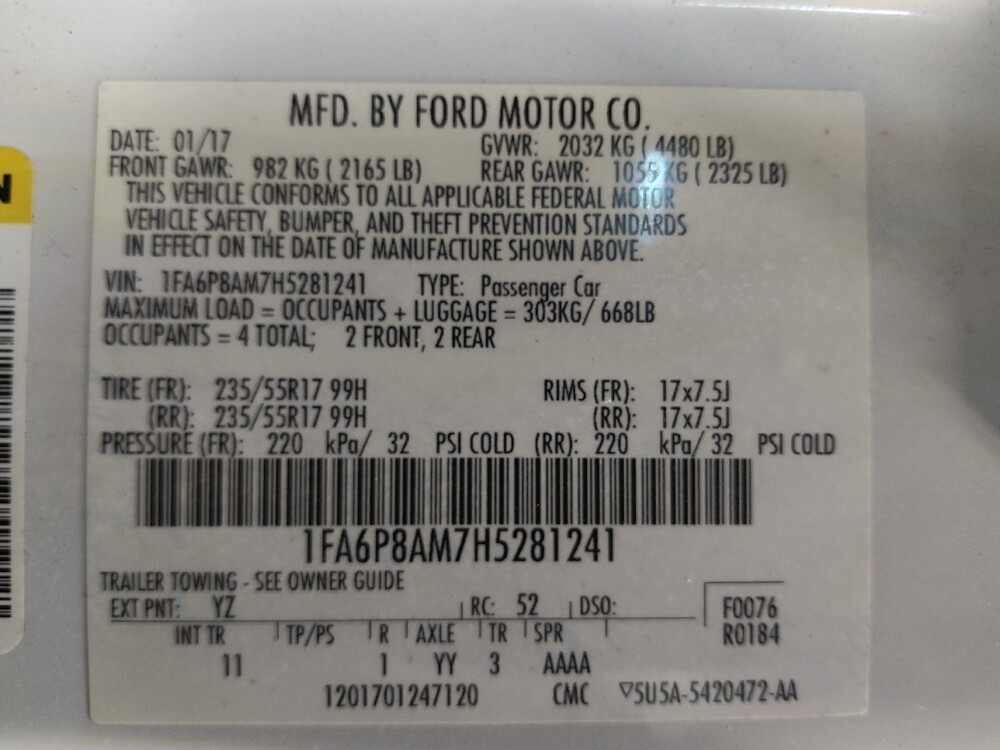 2017 Ford Mustang in Columbia, SC 29210 - 18084363 33