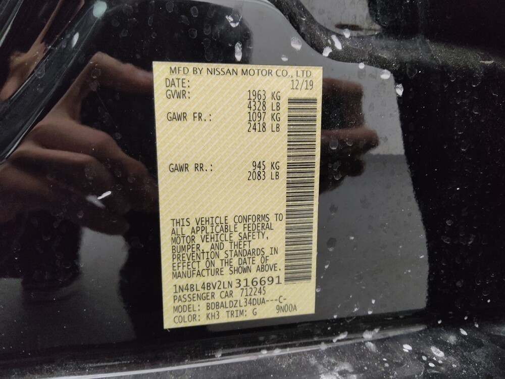 2020 Nissan Altima in Colorado Springs, CO 80909 - 18084370 33