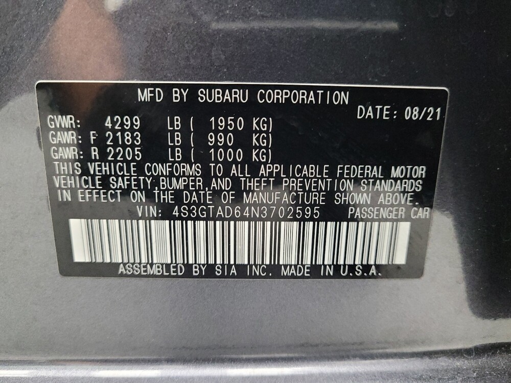 2022 Subaru Impreza in Las Vegas, NV 89104 - 18084402 33