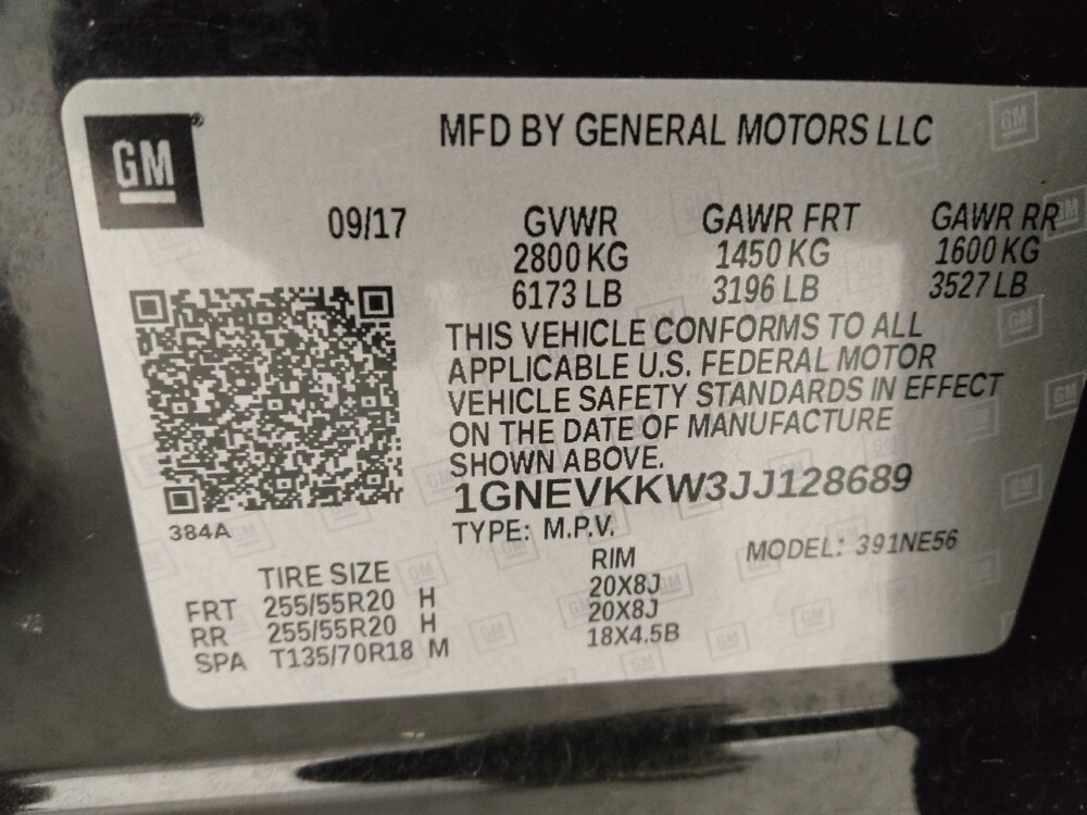 2018 Chevrolet Traverse in Denver, CO 80012 - 18084404 33