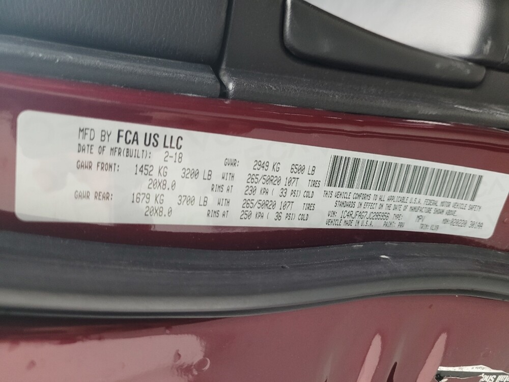 2018 Jeep Grand Cherokee in Eastpointe, MI 48021 - 18084414 33