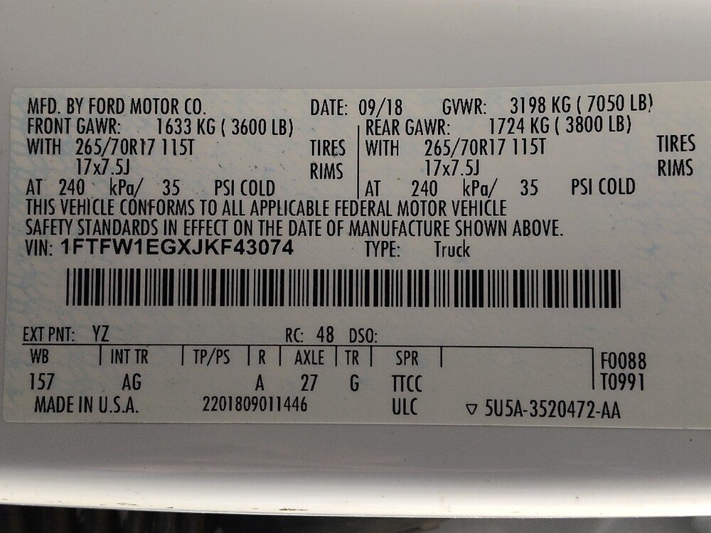 2018 Ford F150 in San Antonio, TX 78238 - 18084424 33