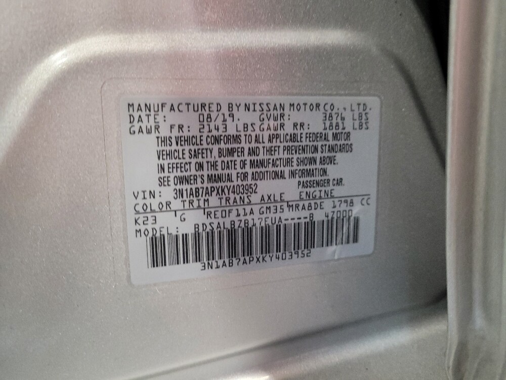 2019 Nissan Sentra in Downey, CA 90241 - 18084425 33