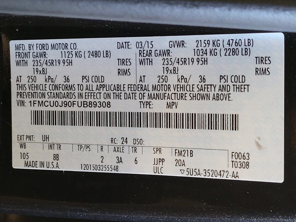 2015 Ford Escape in Kissimmee, FL 34744 - 18084442 33