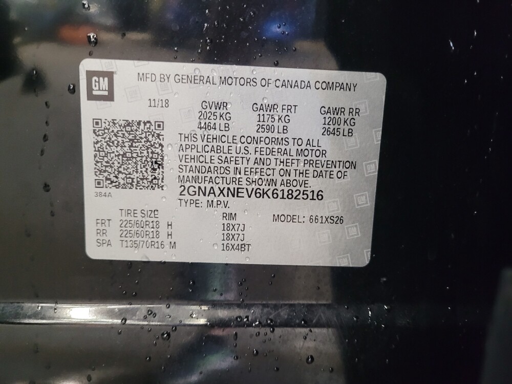 2019 Chevrolet Equinox in Fort Myers, FL 33907 - 18084460 33