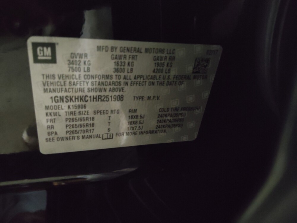 2017 Chevrolet Suburban in Morrow, GA 30260 - 18084469 33