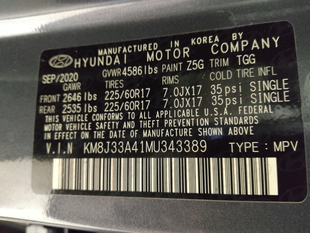 2021 Hyundai Tucson in Morrow, GA 30260 - 18084472 33