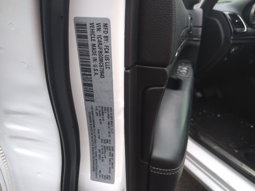 2021 Jeep Grand Cherokee in Owings Mills, MD 21117 - 18084503 33