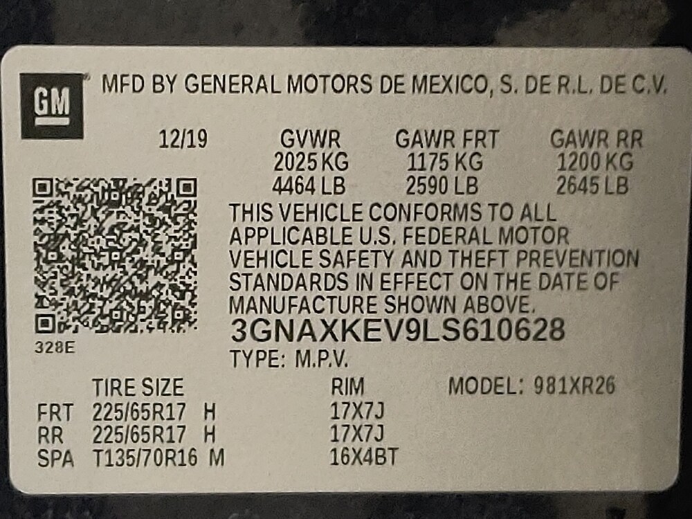 2020 Chevrolet Equinox in Lakeland, FL 33815 - 18084525 33