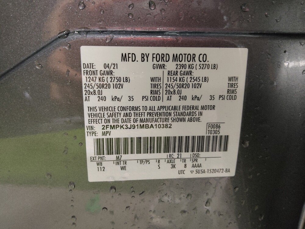 2021 Ford Edge in Union City, GA 30291 - 18084533 33