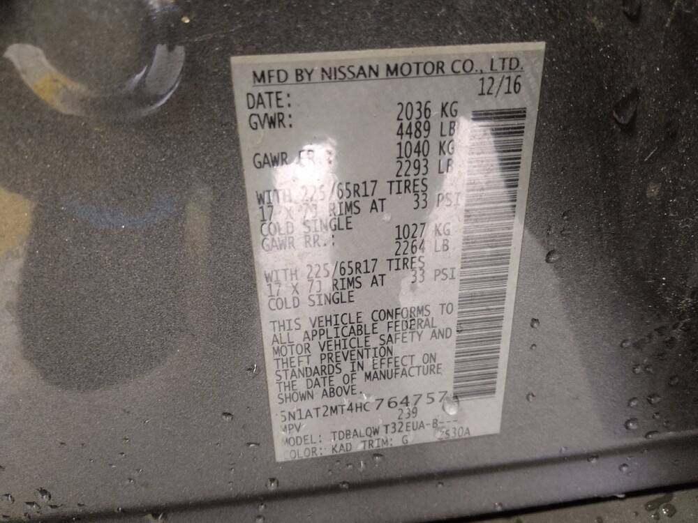 2017 Nissan Rogue in Birmingham, AL 35215 - 18084539 33