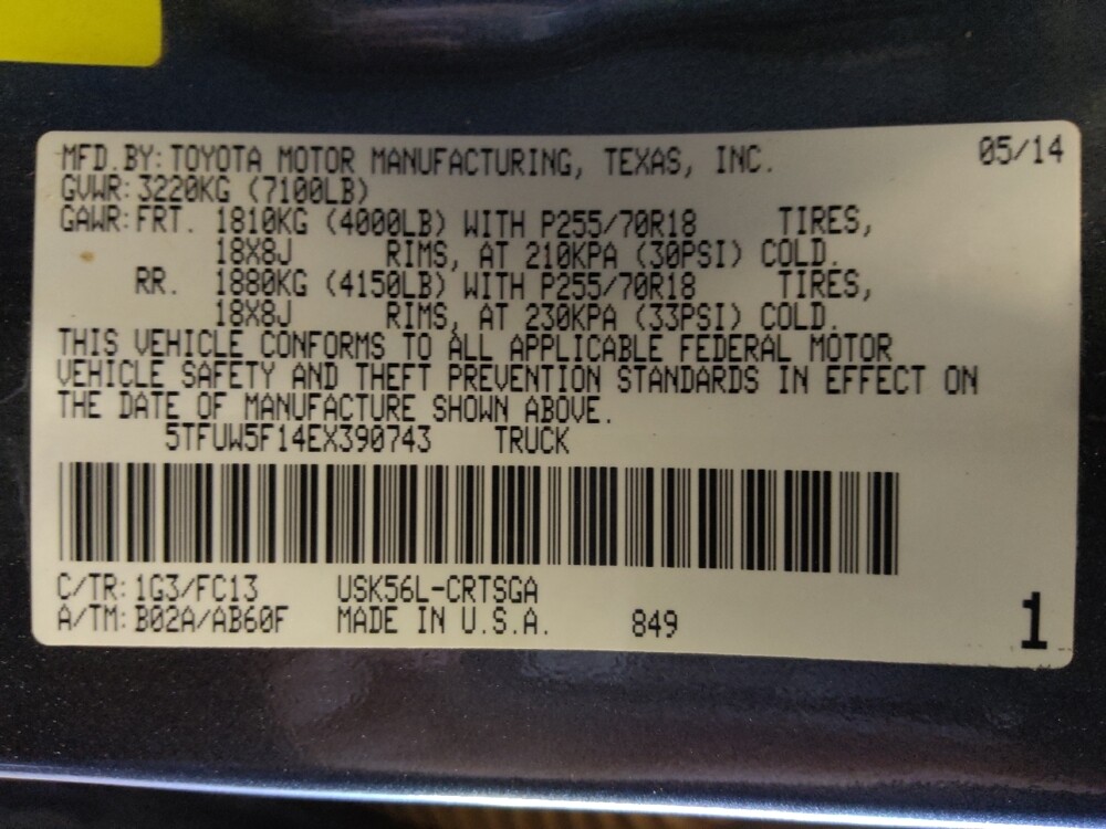 2014 Toyota Tundra in Albuquerque, NM 87113 - 18084559 33