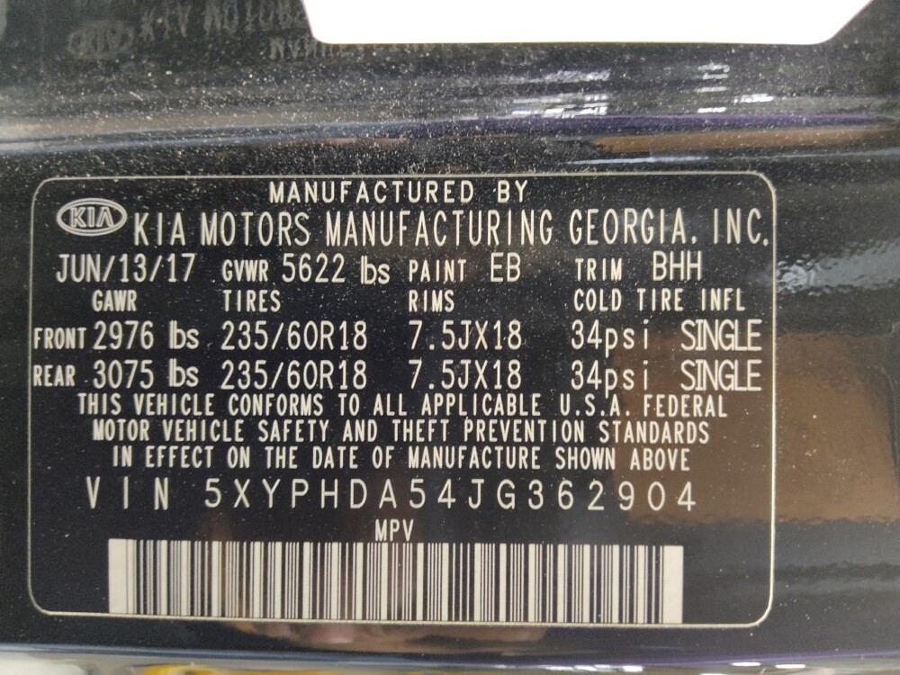 2018 Kia Sorento in Lakeland, FL 33815 - 18084570 33