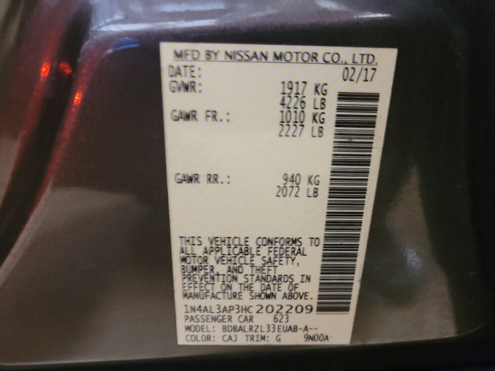 2017 Nissan Altima in Duluth, GA 30096 - 18084582 33