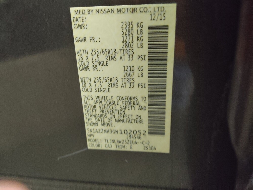 2016 Nissan Murano in Charlotte, NC 28213 - 18084607 33