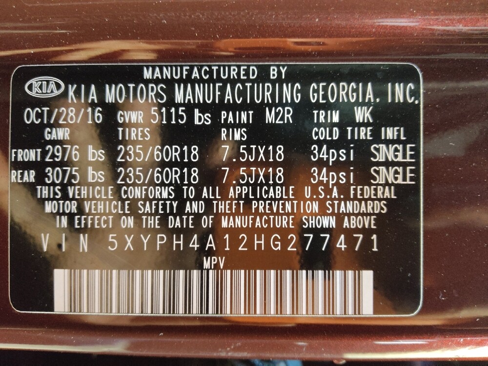 2017 Kia Sorento in Charlotte, NC 28213 - 18084609 33