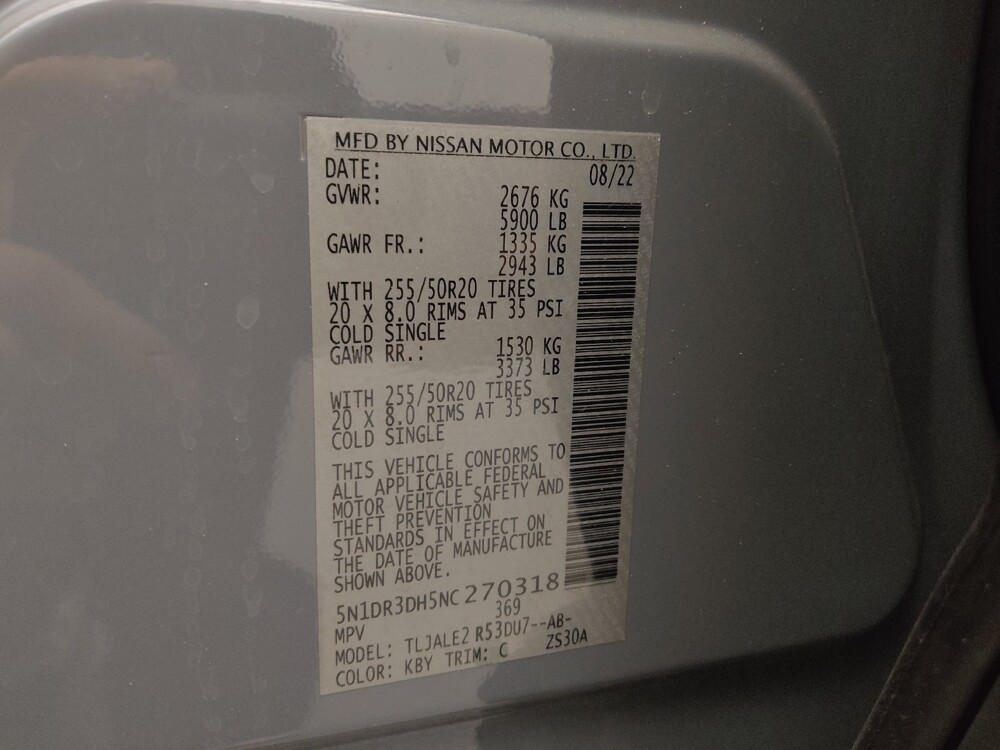 2022 Nissan Pathfinder in Colorado Springs, CO 80909 - 18084612 33