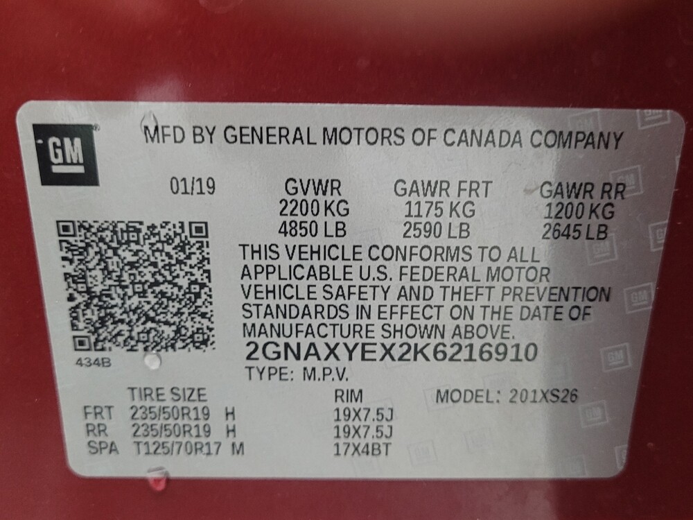 2019 Chevrolet Equinox in Memphis, TN 38128 - 18084621 33