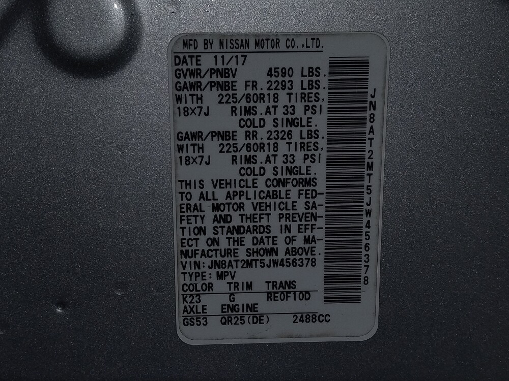 2018 Nissan Rogue in Ocala, FL 34471 - 18084694 33