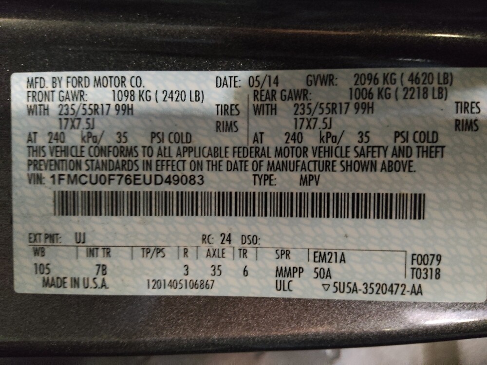 2014 Ford Escape in Ocala, FL 34471 - 18084696 33